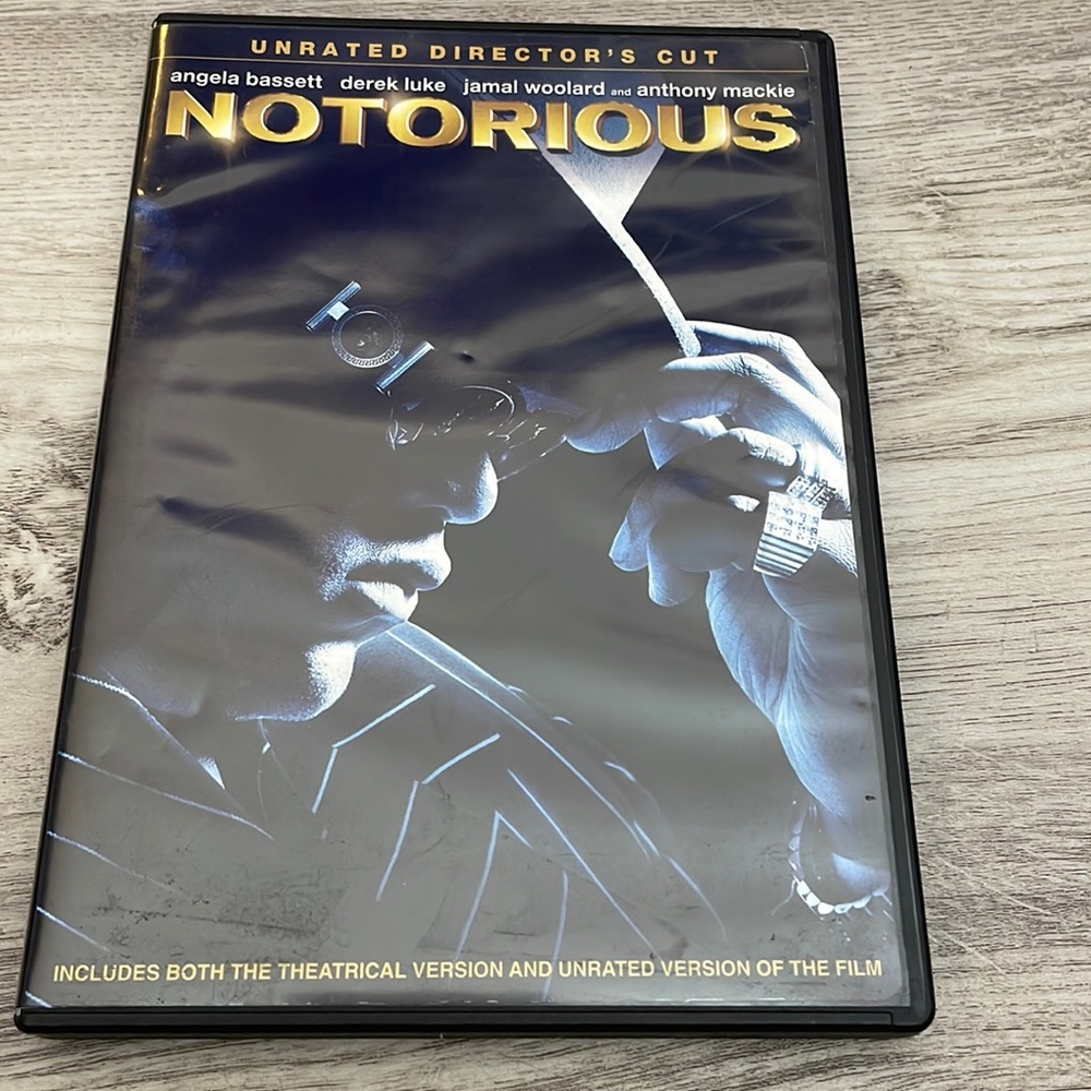 Notorious DVD Movie 2009 2h2m Biography Crime Drama Jamal Woolard Anthony Mackie